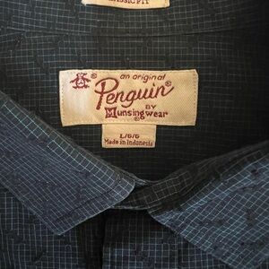 Navy Original Penguin Oxford shirt. Men’s L.